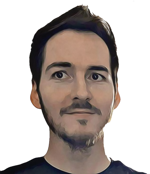 Matthew McGrath's stylized selfie